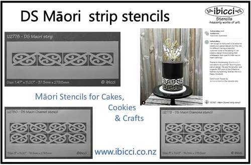 ibicci DS Maori Strip stencils